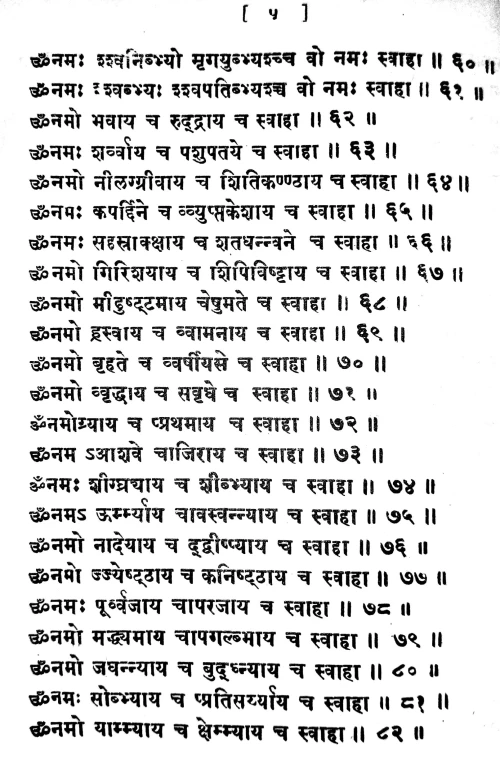 Rudrasvahakara Paddhati